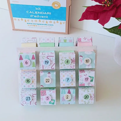 kit calendari d'Advent  ref. CALENDADV_0003_CAT en CATALÀ