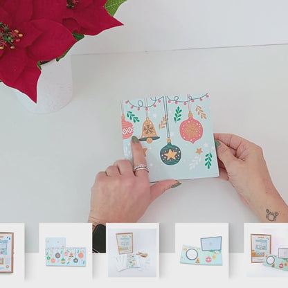 kit TARJETA NAVIDAD pop-up FOTO/ kit TARGETA NADAL pop-up FOTO  ref. TARNAV_0004