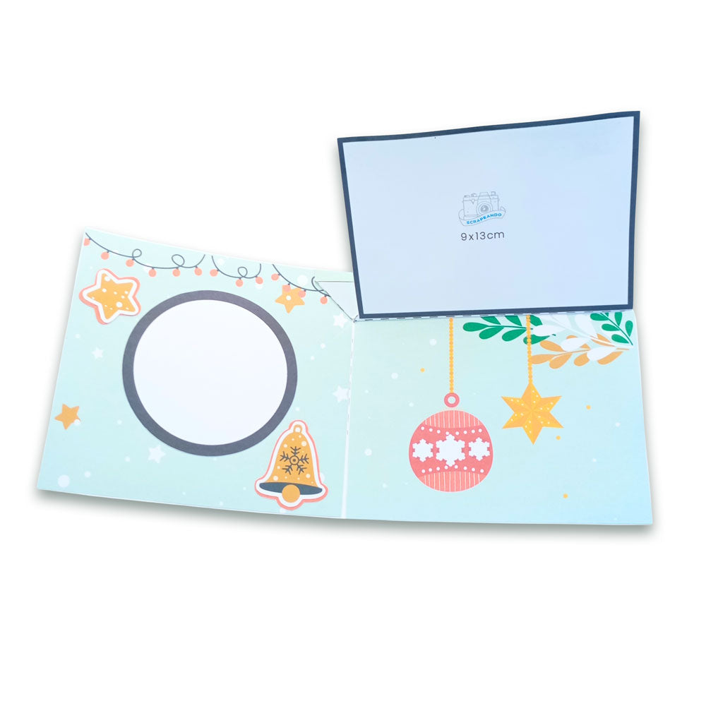 kit TARJETA NAVIDAD pop-up FOTO/ kit TARGETA NADAL pop-up FOTO  ref. TARNAV_0004