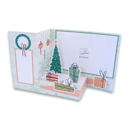 kit TARJETA NAVIDAD pop-up PAISAJE/ kit TARGETA NADAL pop-up PAISATGE  ref. TARNAV_0005