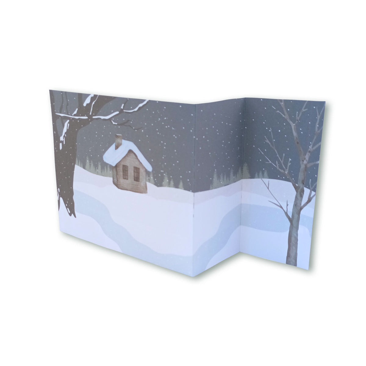 kit TARJETA NAVIDAD pop-up PAISAJE/ kit TARGETA NADAL pop-up PAISATGE  ref. TARNAV_0006